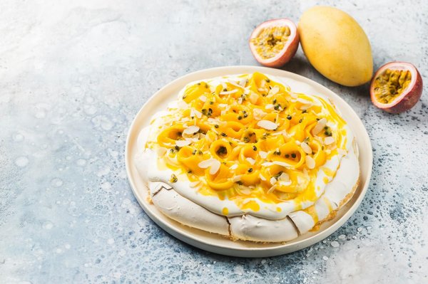 Quelle est la meilleure méthode pour réaliser une pavlova aux fruits exotiques?