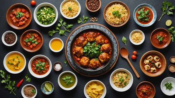 Explorez les cuisines du monde: recettes et traditions